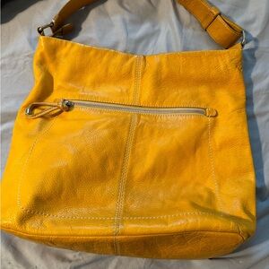 Yellow purse